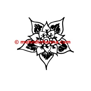 Floral Henna Tattoo